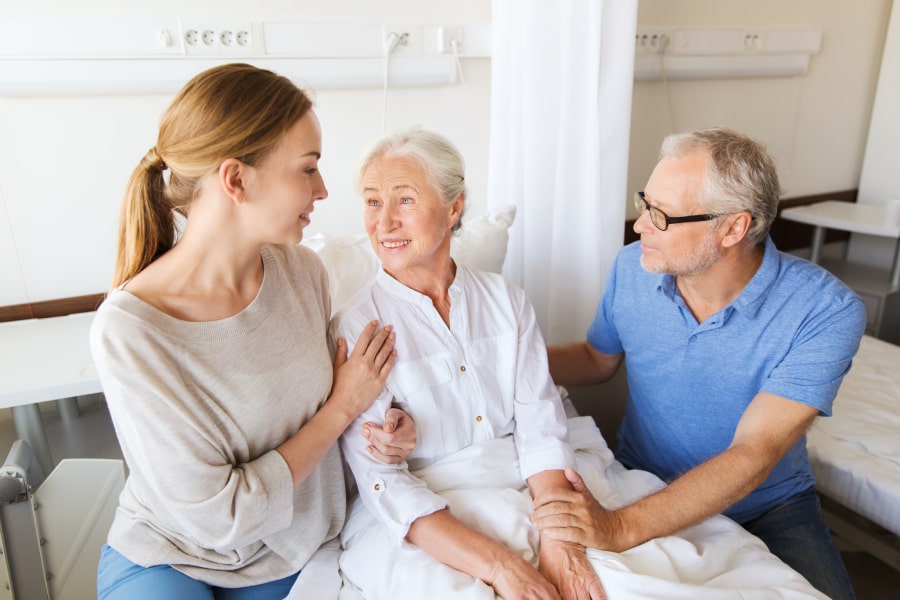 Gesprekken met uw familie en/of mantelzorger